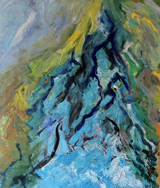 'Life' Acryl on canvas (100x120 cm) 2011 (A)